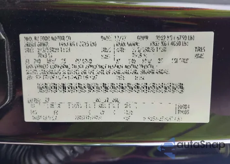 2018 Ford F-150 Xlt из США, поврежденный, VIN 1FTEW1CG1JKD16192